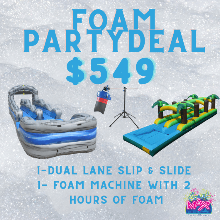 ZF1 Foam Party & Slip and Slide