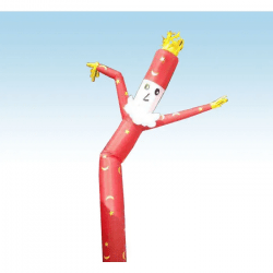 18' Fly Guy Inflatable Tube Man - Santa Claus