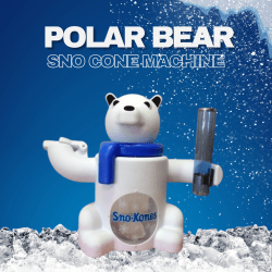 C8 Polar Bear Sno Cone Machine
