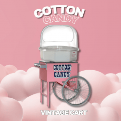 C2 Cotton Candy w/ Vintage Cart