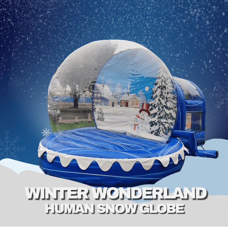 A Winter Wonderland Human Snow Globe - S30.15