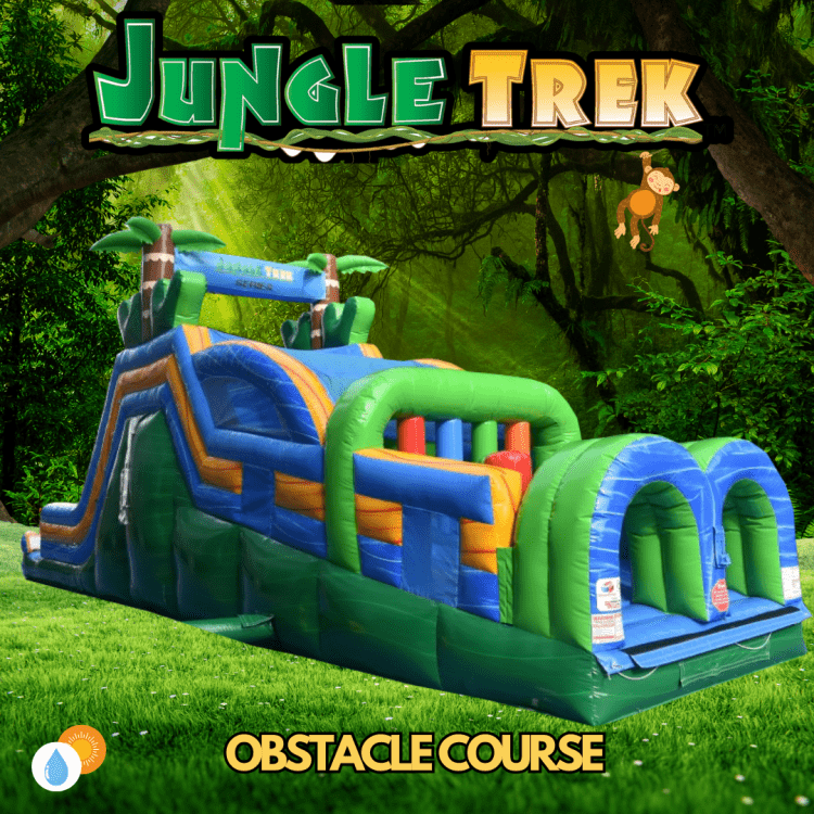 50ft Jungle Trek Wet/Dry Obstacle Course