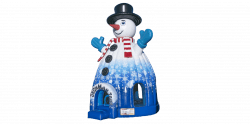 Snowman Igloo Rental Texas Dallas e1638947705659 Snowman Igloo Bounce House Rental