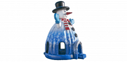 Snowman Igloo Rental Texas e1638947754278 Snowman Igloo Bounce House Rental