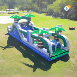 50ft Tropical Wet/Dry Obstacle Course Rental  - S73.20.20