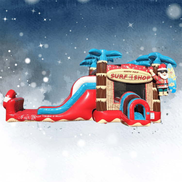 Santa Surf Shop Jump and Slide