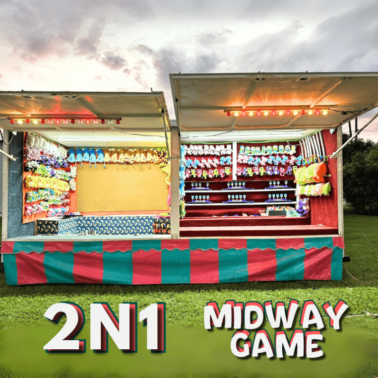 2 N 1 Midway Game Trailer Rental