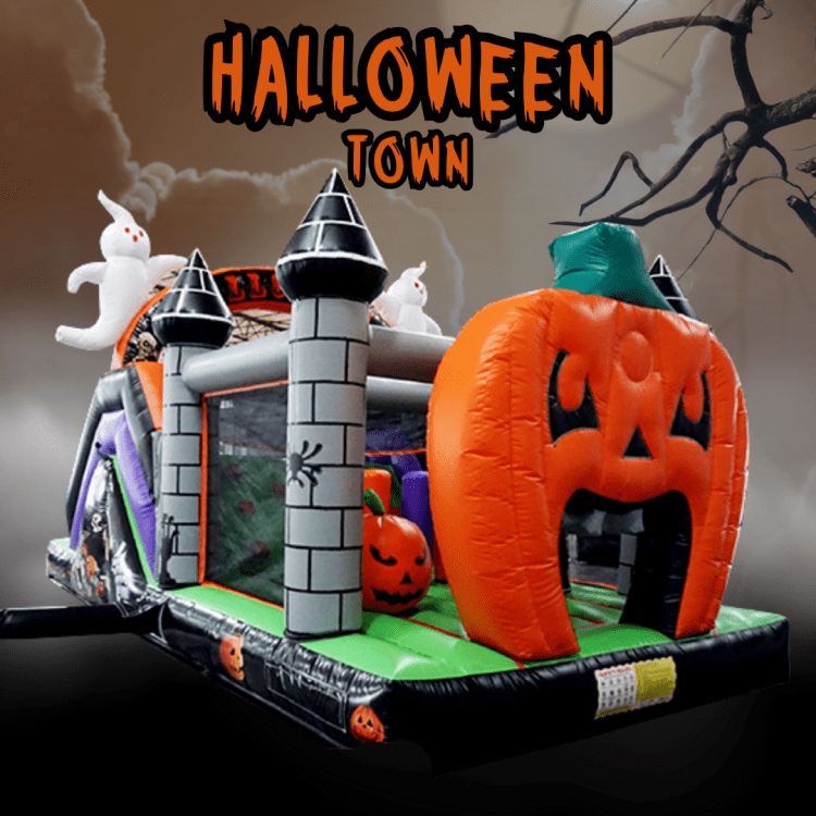 Halloween Town Obstacle Course