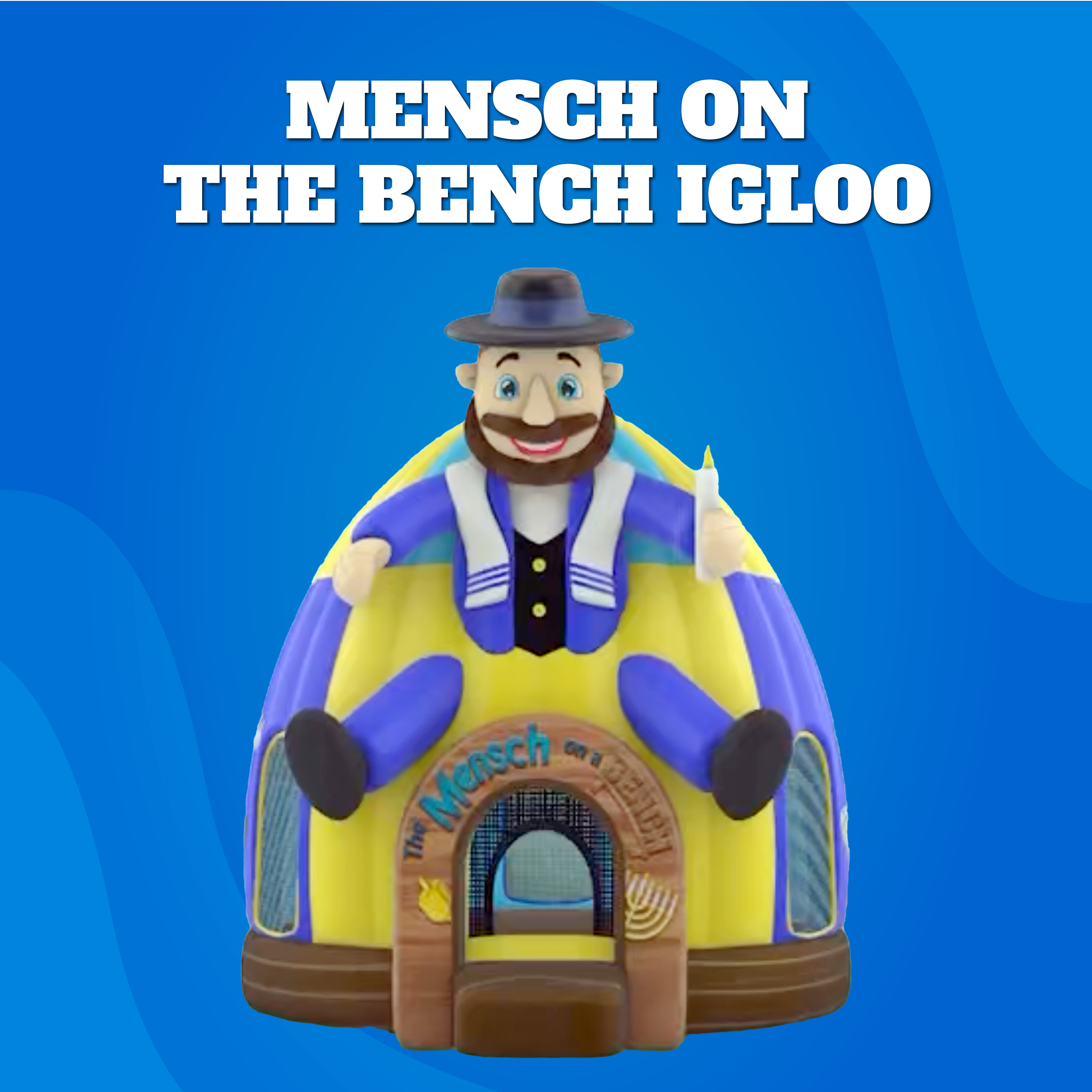 Event-Max-Bouncers-Rentals-INFLATABLE-THE-MENSCH-ON-THE-BENCH-IGLOO
