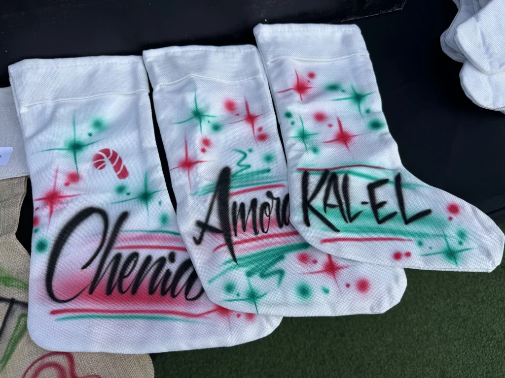 Christmas Airbrush Art