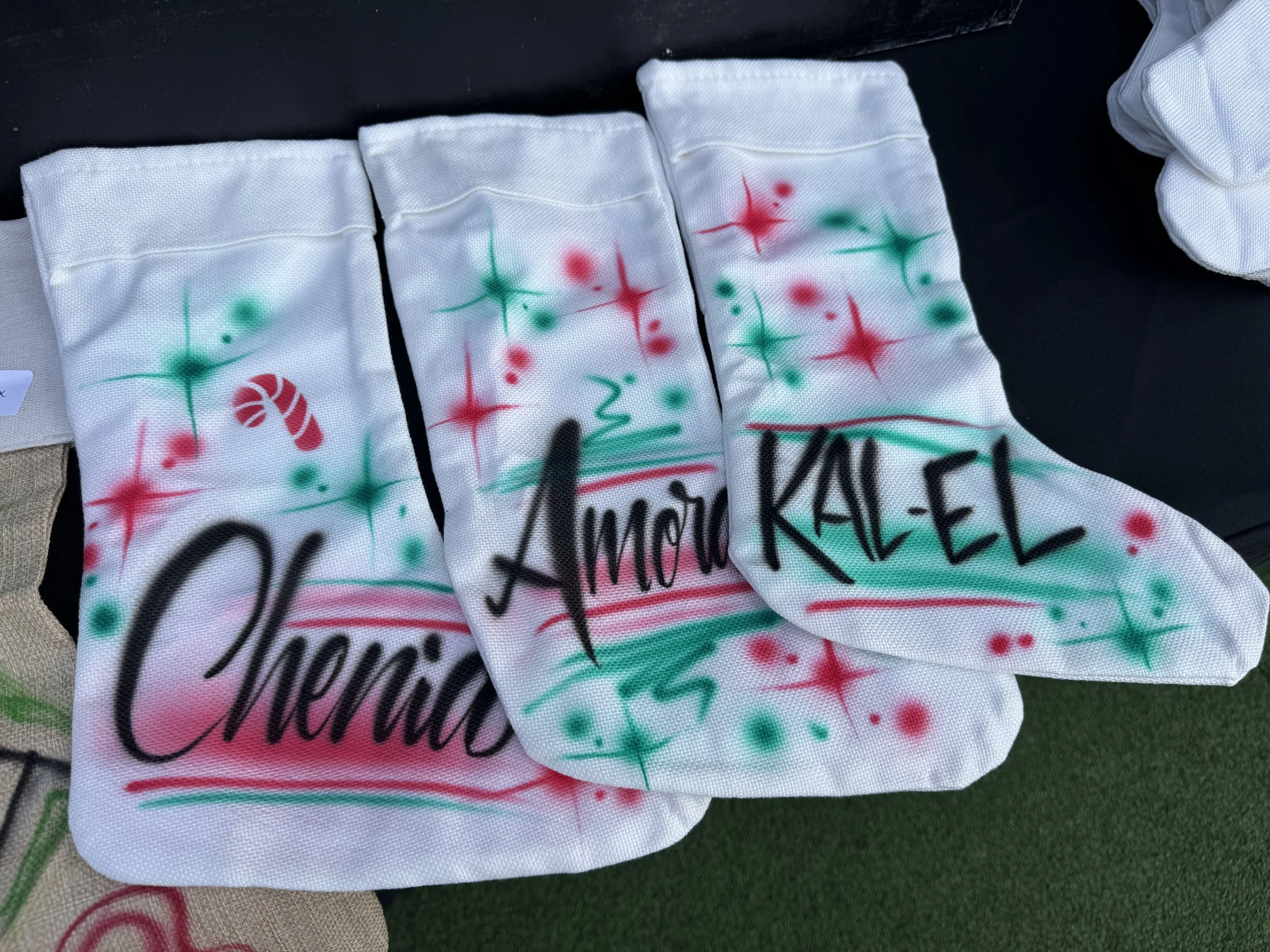 Christmas Airbrush Art