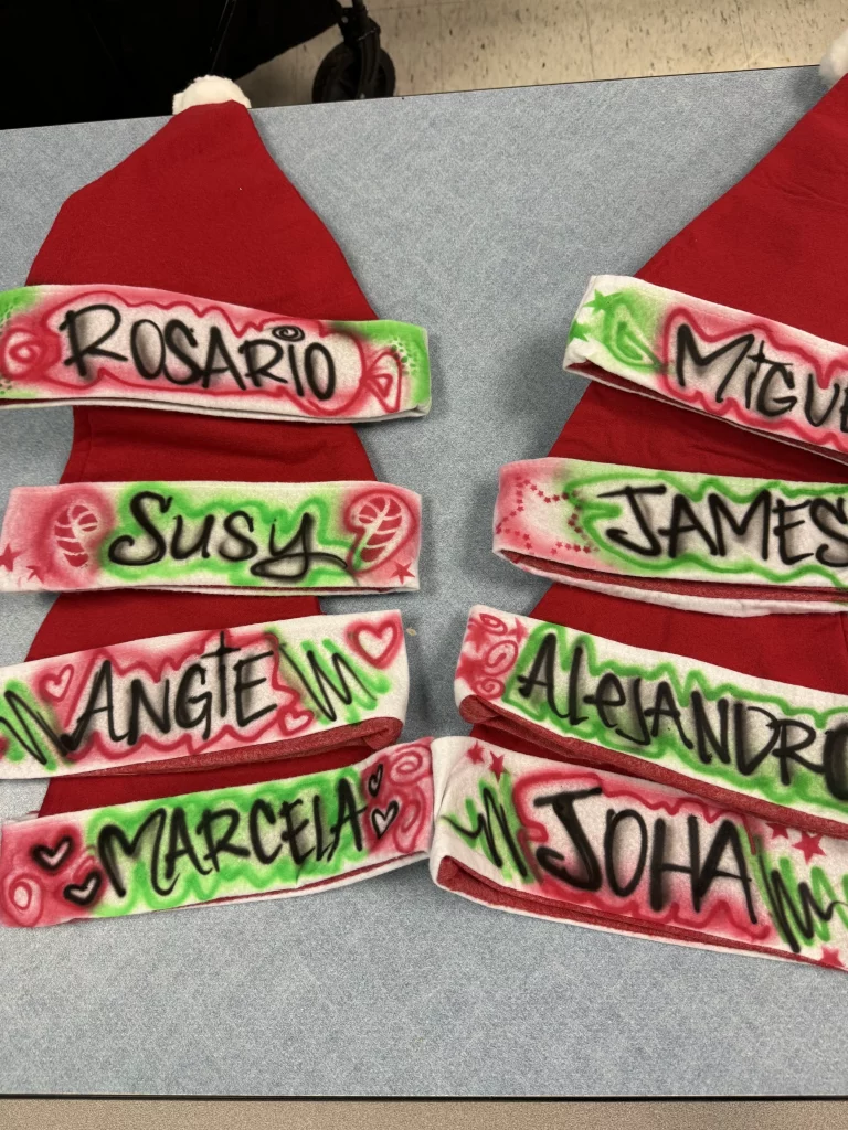 Christmas Airbrush Art