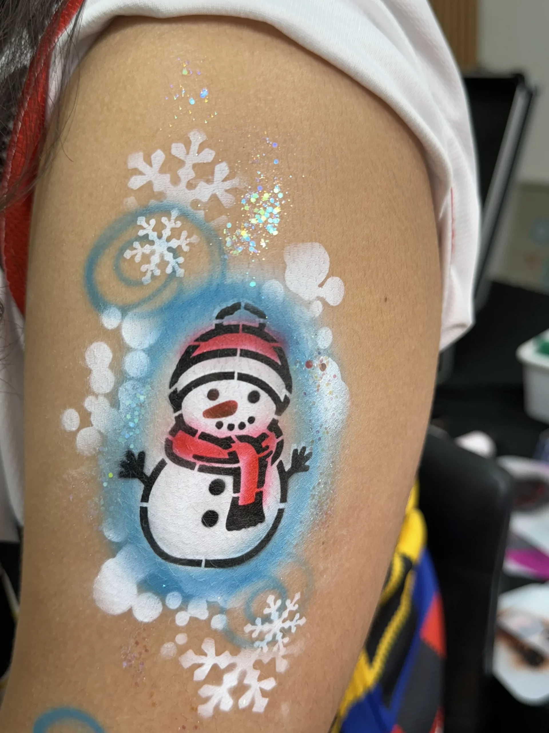 Christmas Airbrush Art