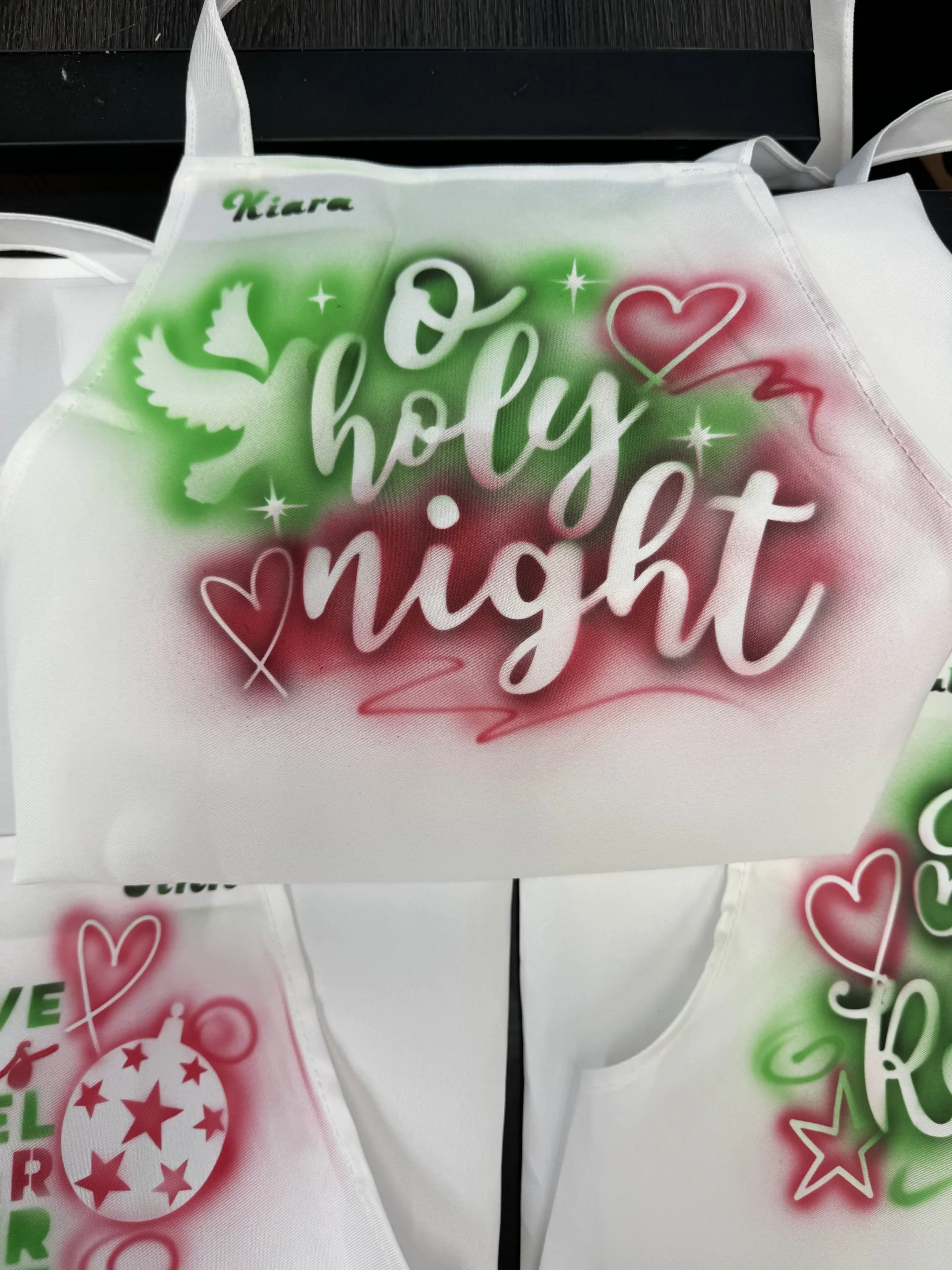 Christmas Airbrush Art