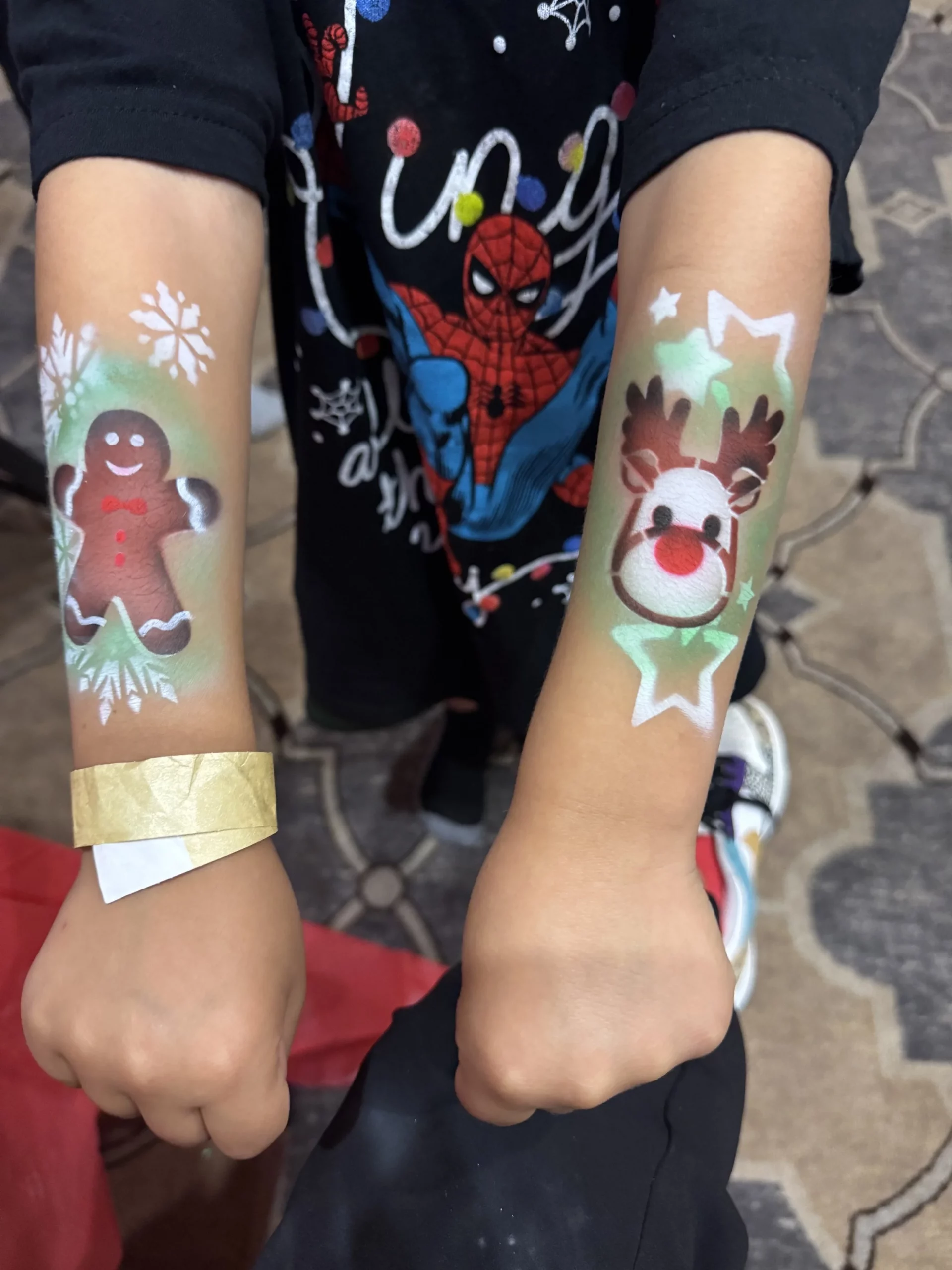 Christmas Airbrush Art