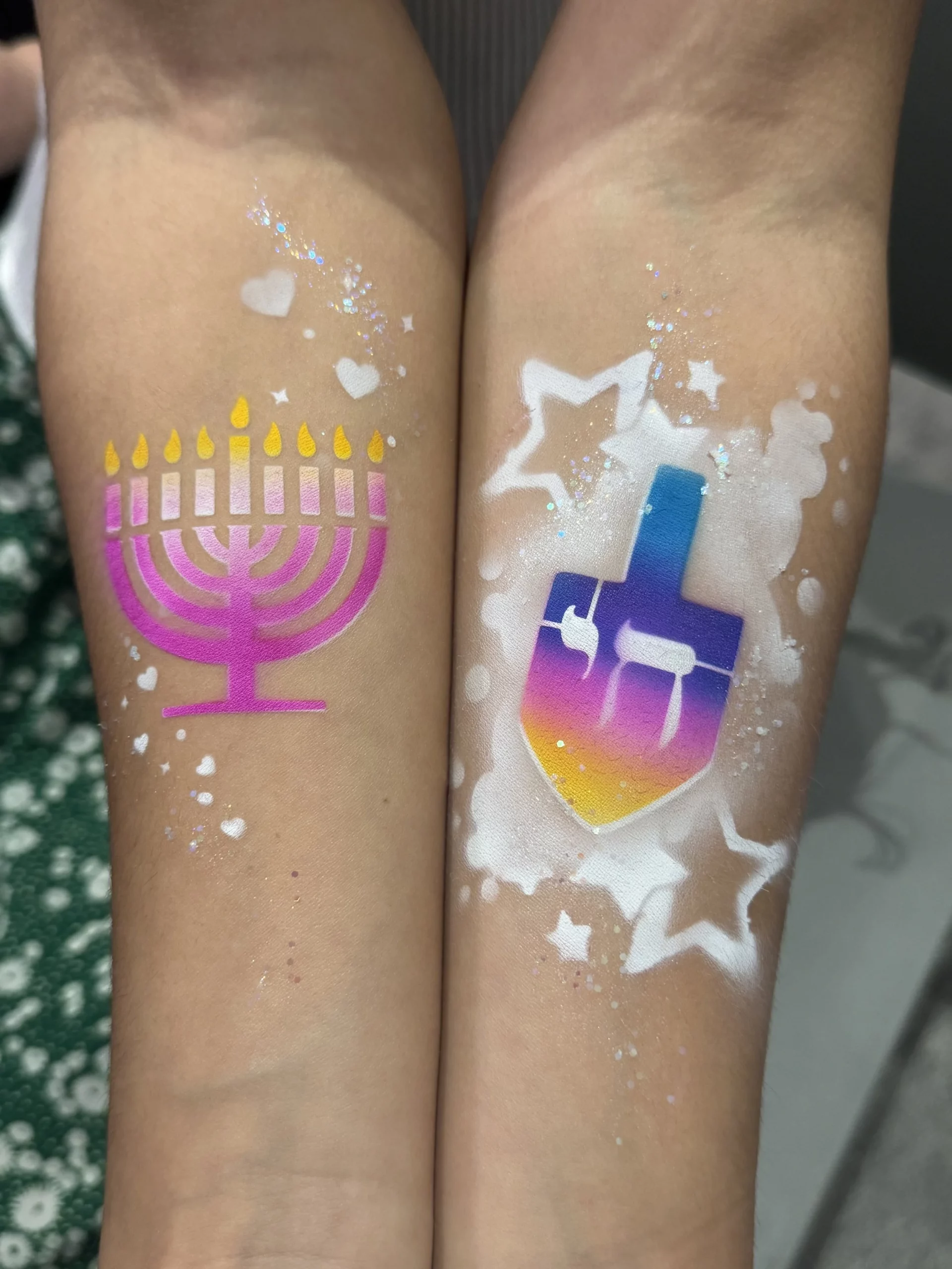 Christmas Airbrush Art