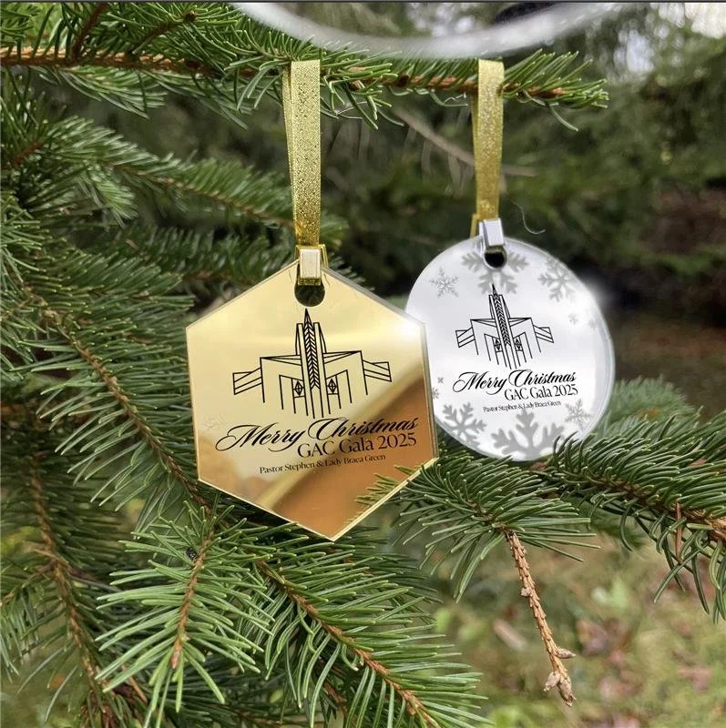 Custom Holiday Ornaments