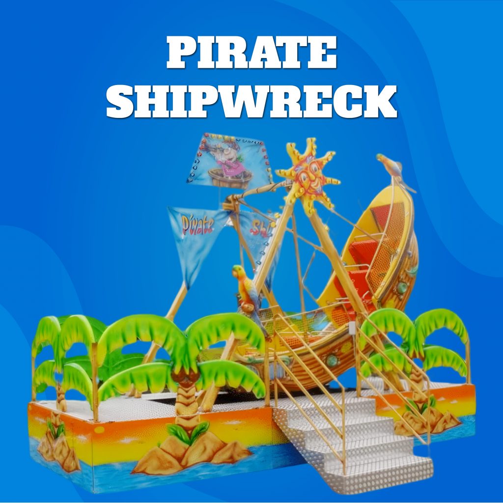 Pirate Shipwreck ride rental Florida