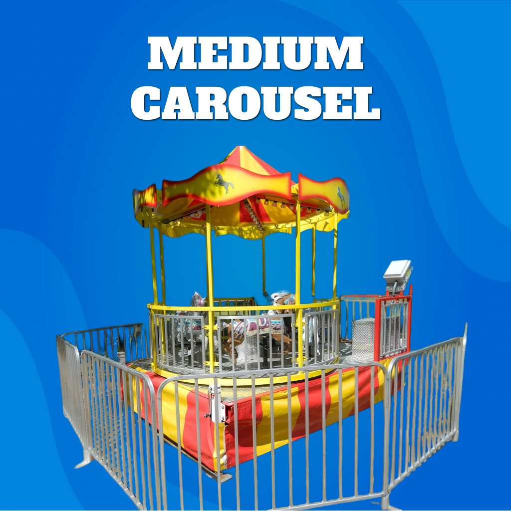 Medium Carousel ride rental Florida